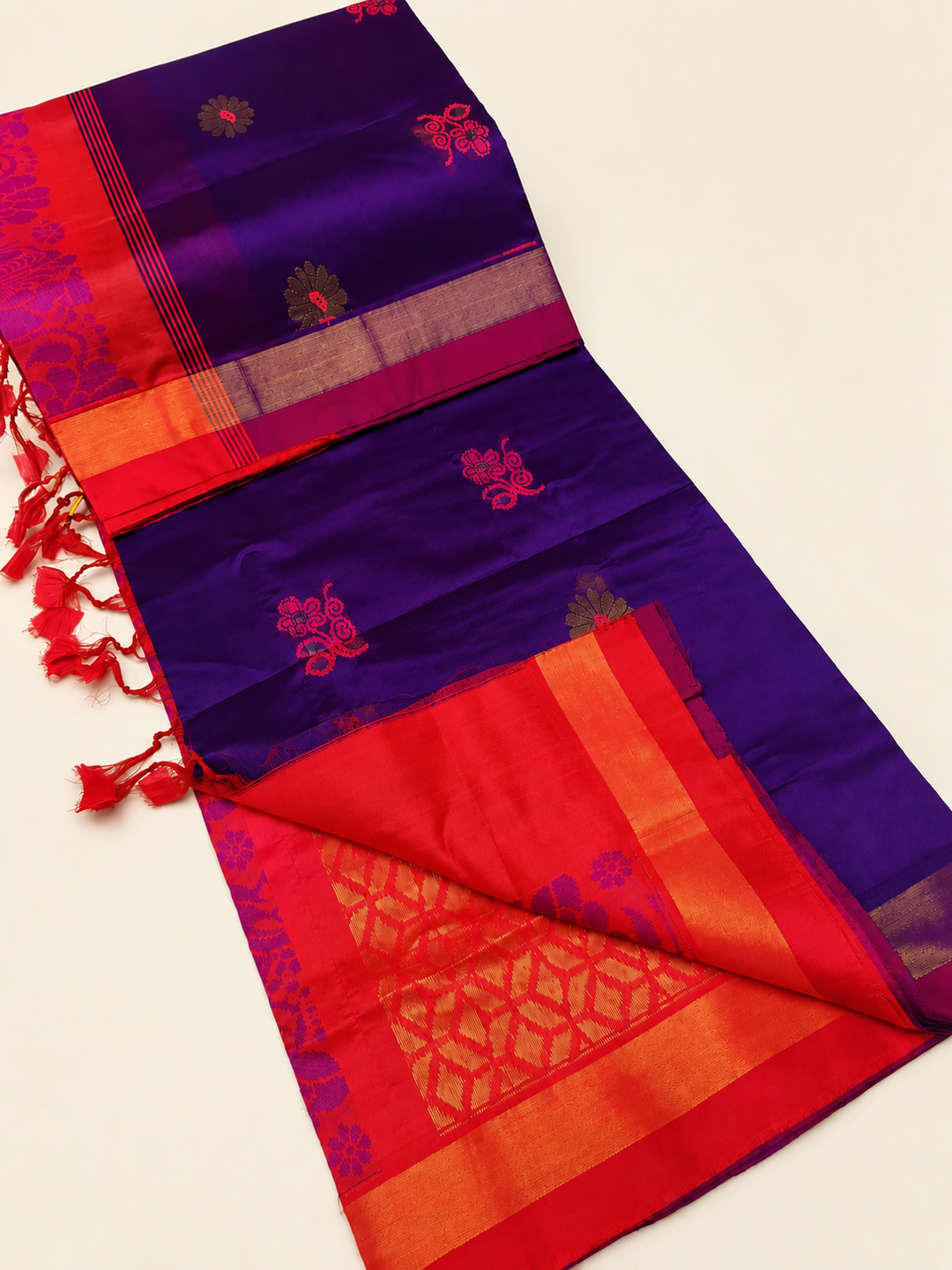 Fancy Silk cotton saree