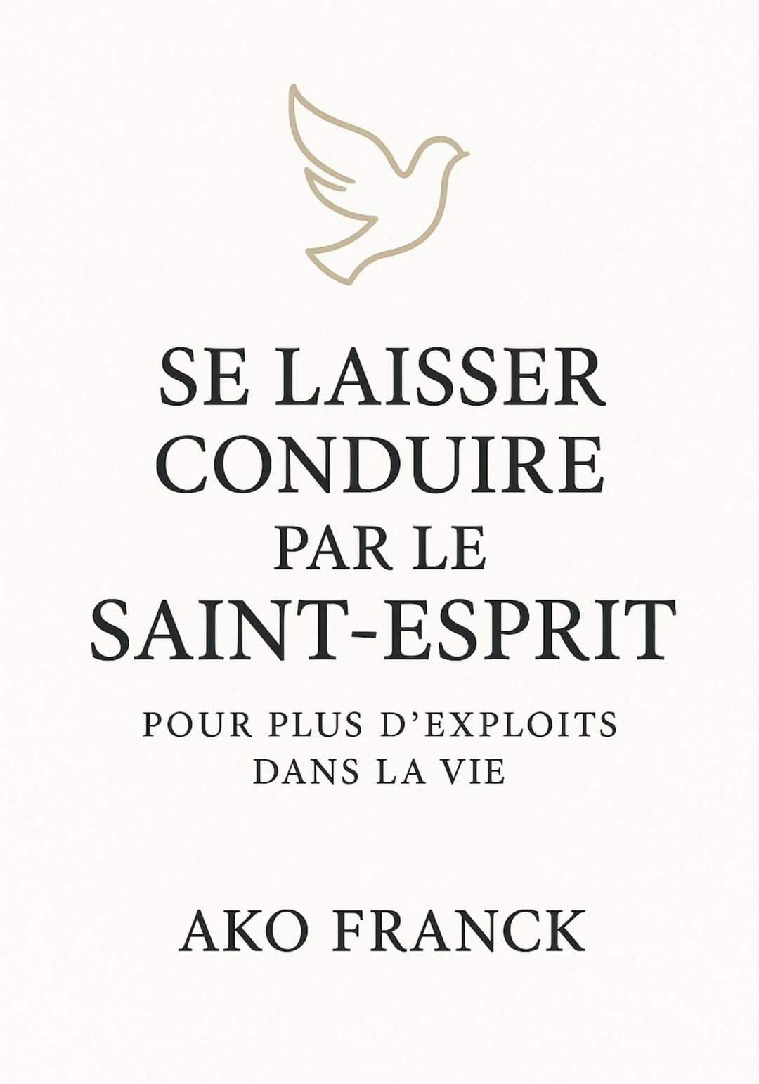 Se laisser conduire par le Saint Esprit