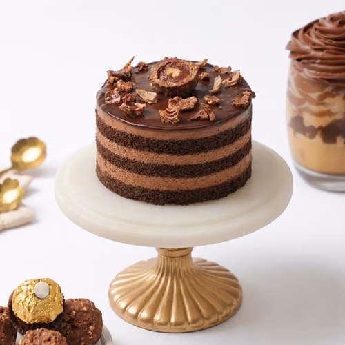 Chocolate Truffle Korean Bento Cake