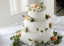 Personalized Semi-Fondant Cake