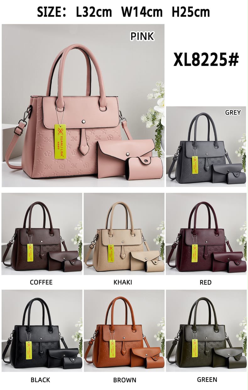 3-Piece Embossed Tote Set_0