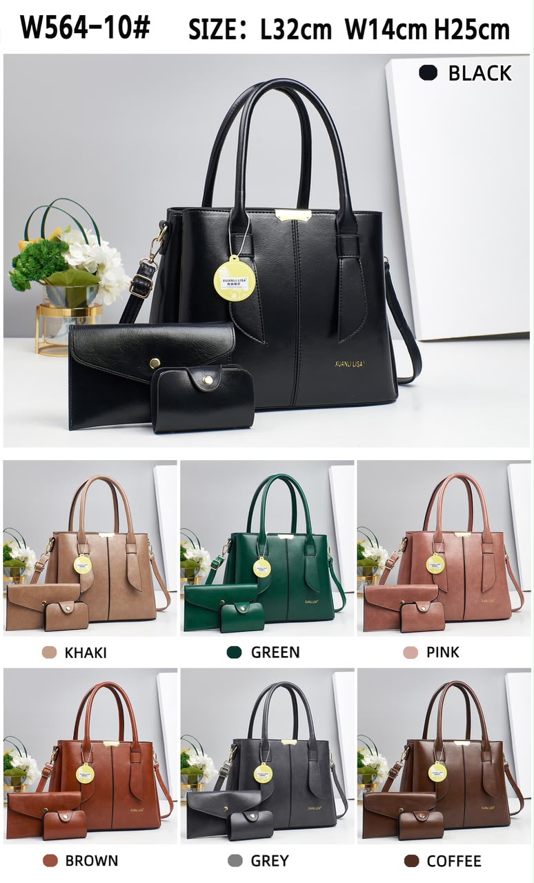 3-Piece Classic Tote Set