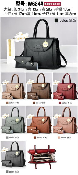 3-Piece Flap Tote Set