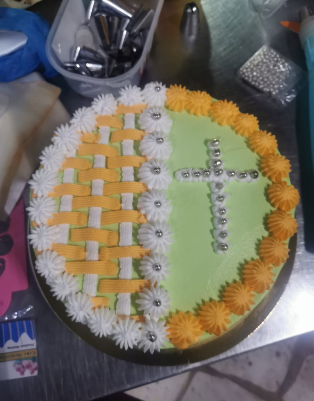 Gâteau communion 