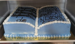 Gâteau bible communion 