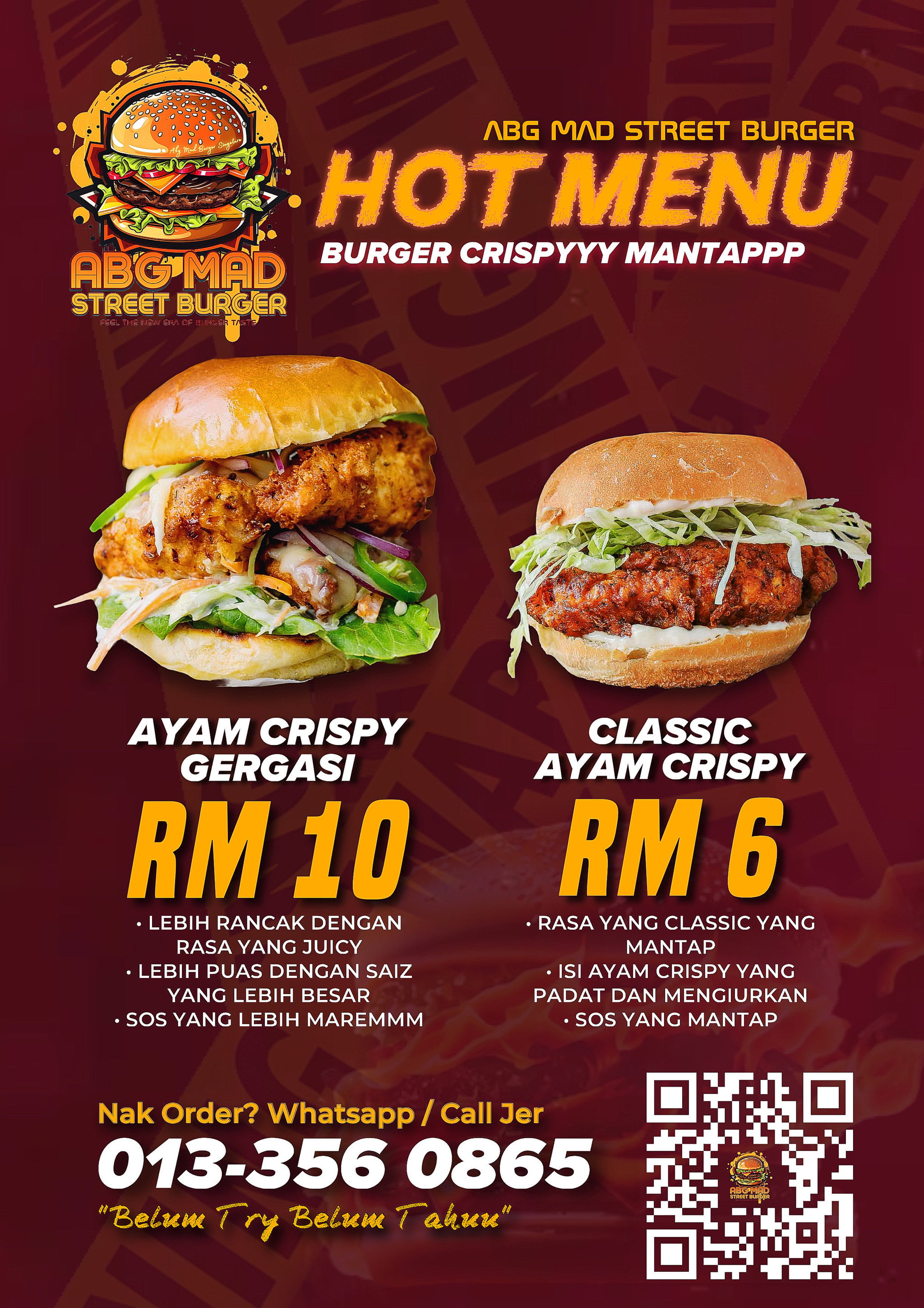 Burger ayam crispy biasa_0