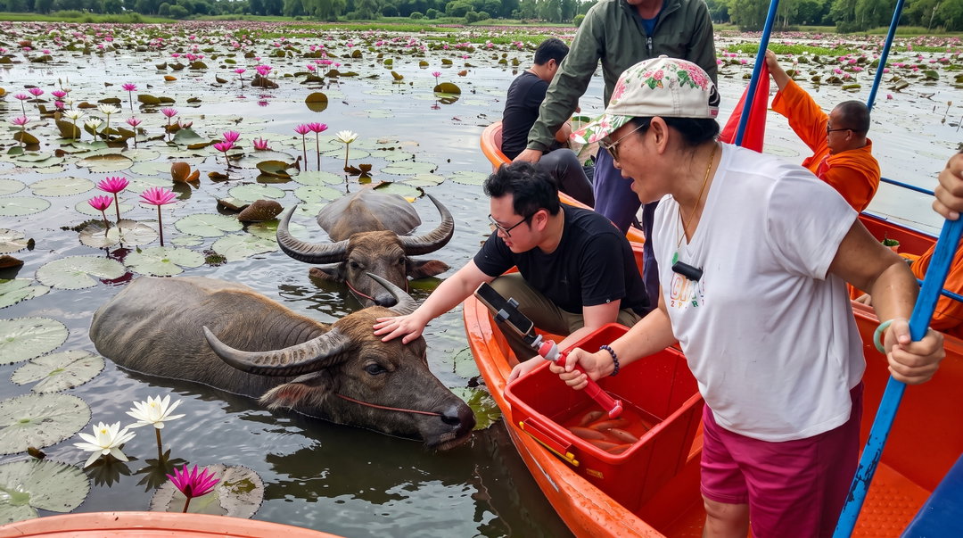 🐃放生救渡水牛