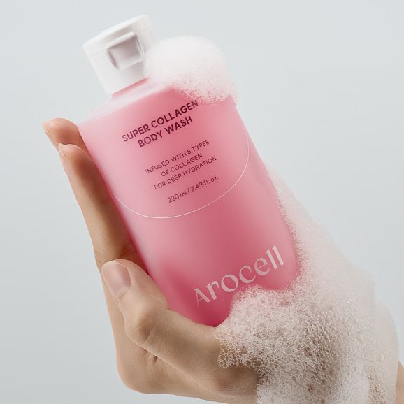 AROCELL Super Collagen Body Wash (220 ml) ✨