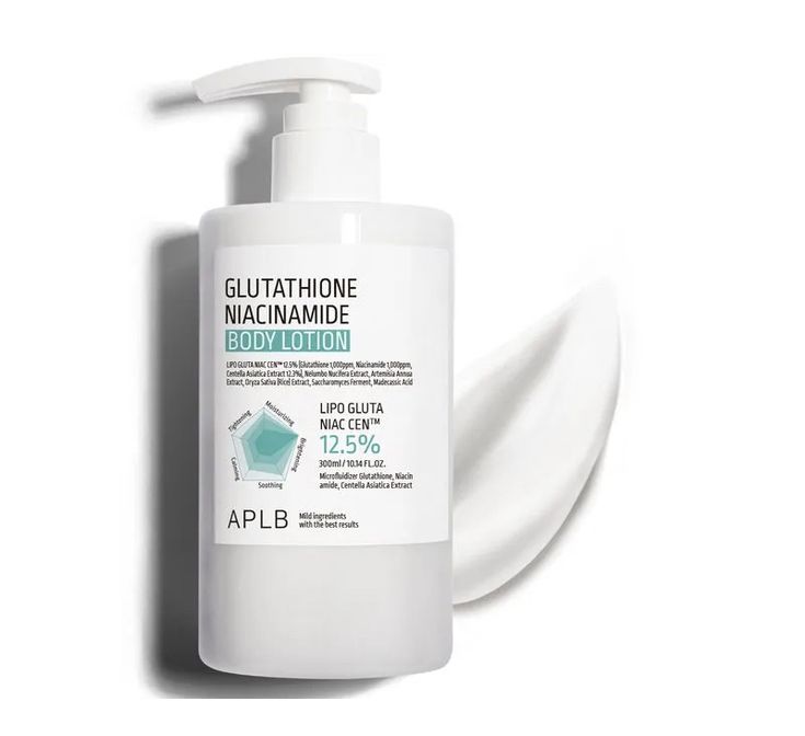APLB Glutathione Niacinamide Body Cream (300 ml) ✨
