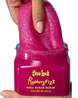 Tree Hut Shea Sugar Scrub - Raspberry Fizz (510 g) 🍓✨