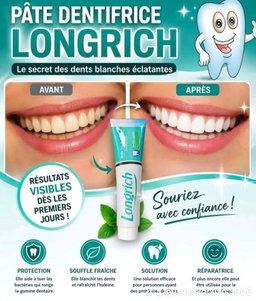 La pâte dentifrice Longrich