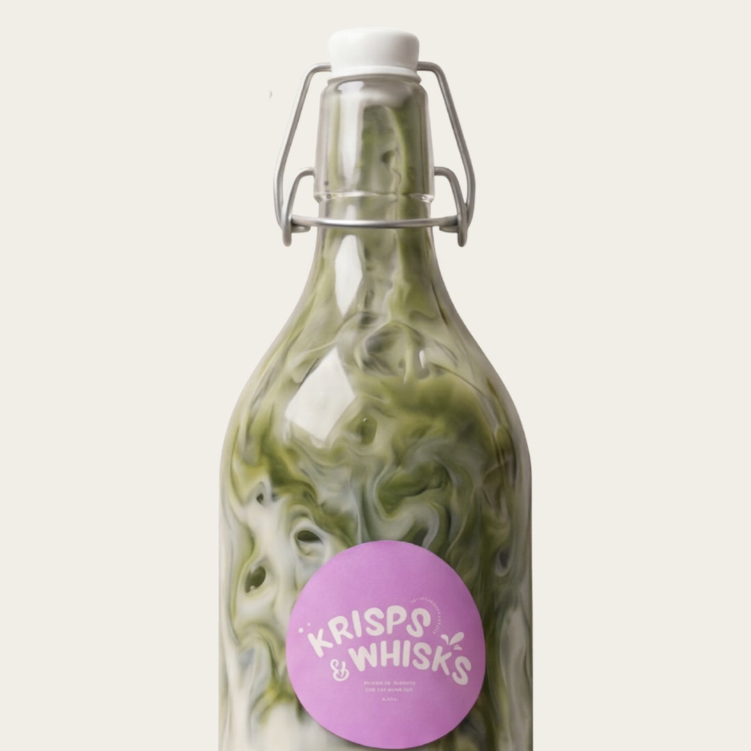 Salted Vanilla Matcha Bottle