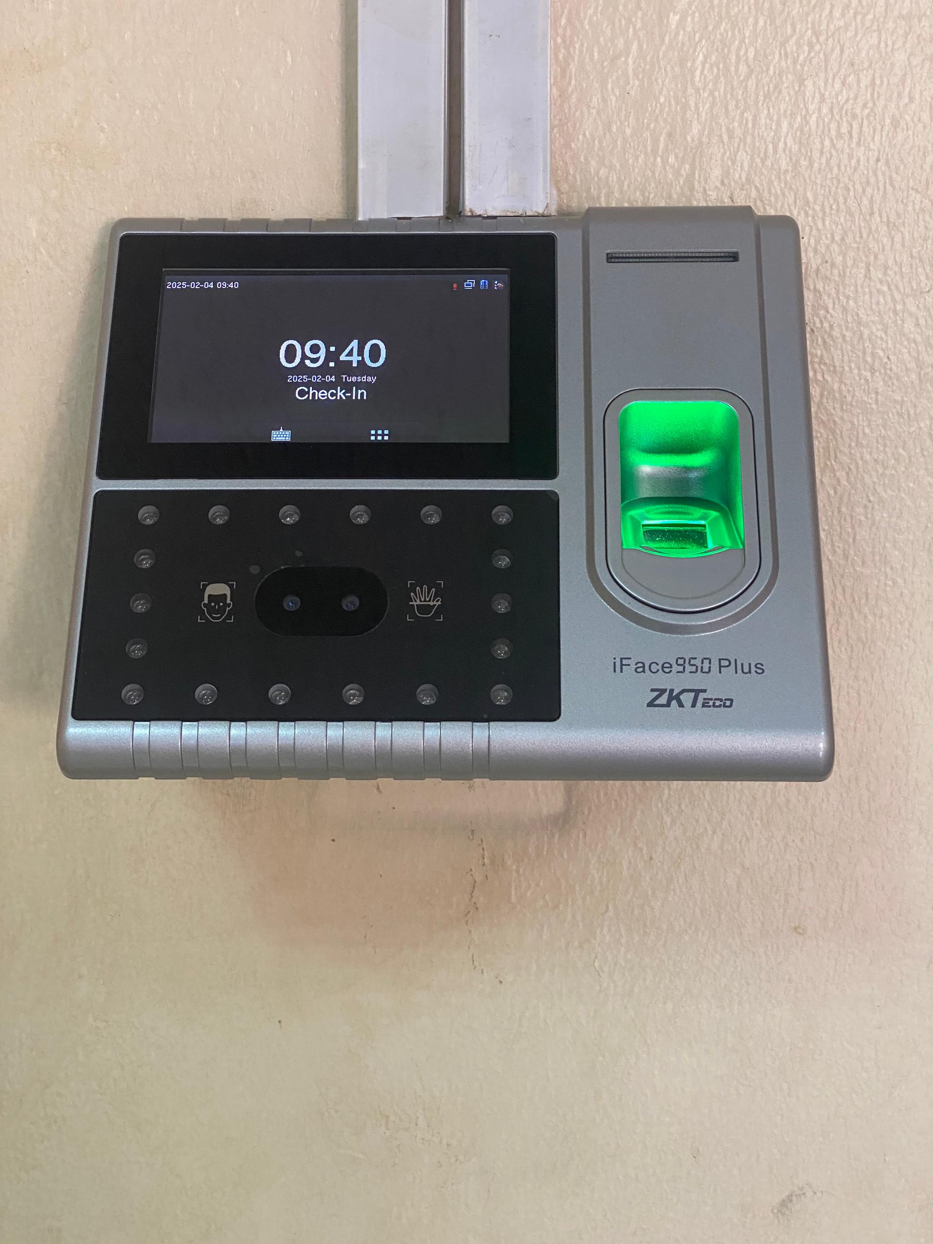 Time and attendance installation_0