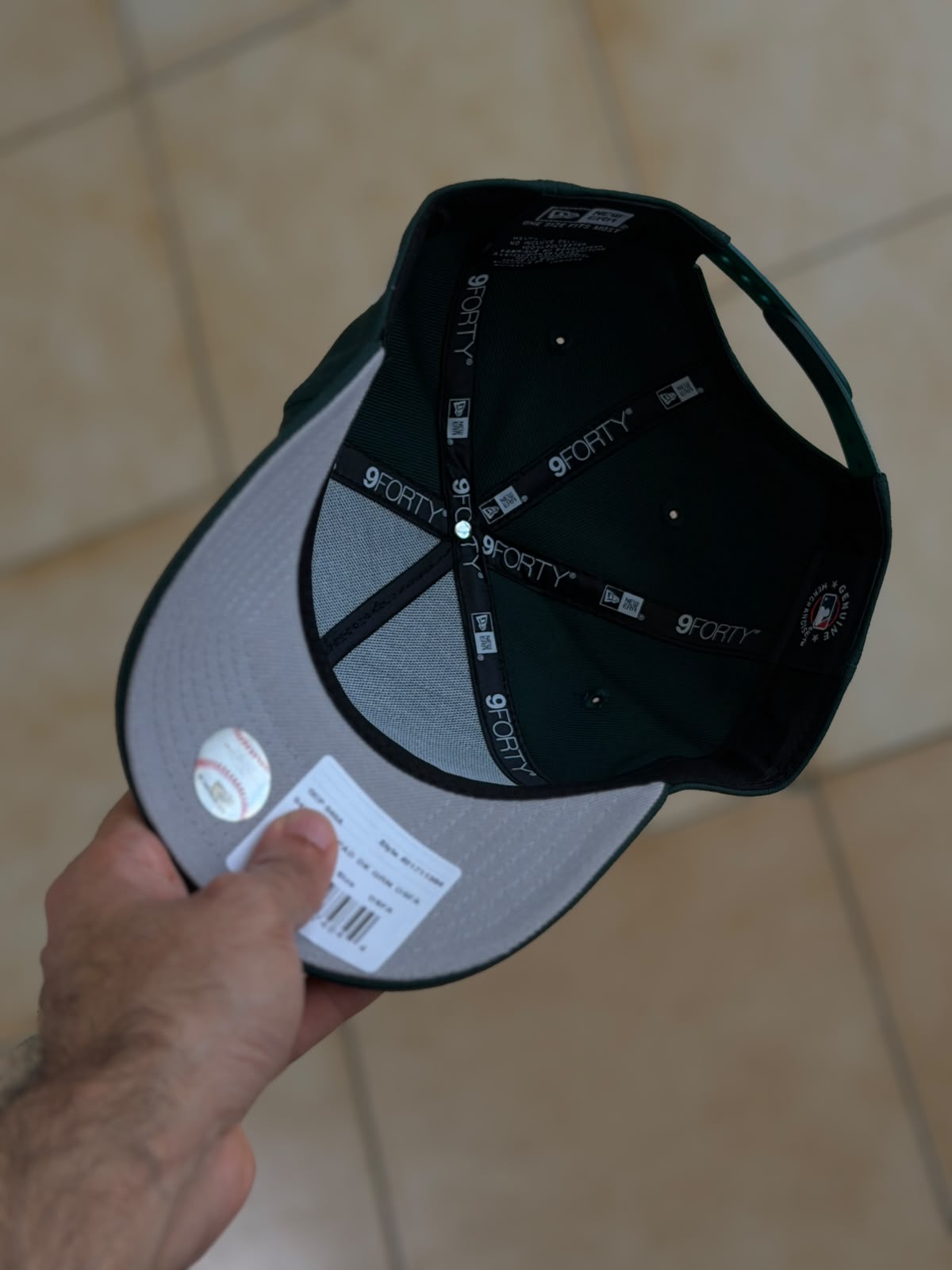 9FORTY A-Frame - SD Padres Basic Green_6