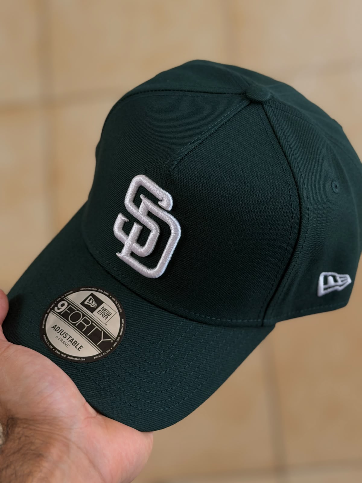 9FORTY A-Frame - SD Padres Basic Green_4