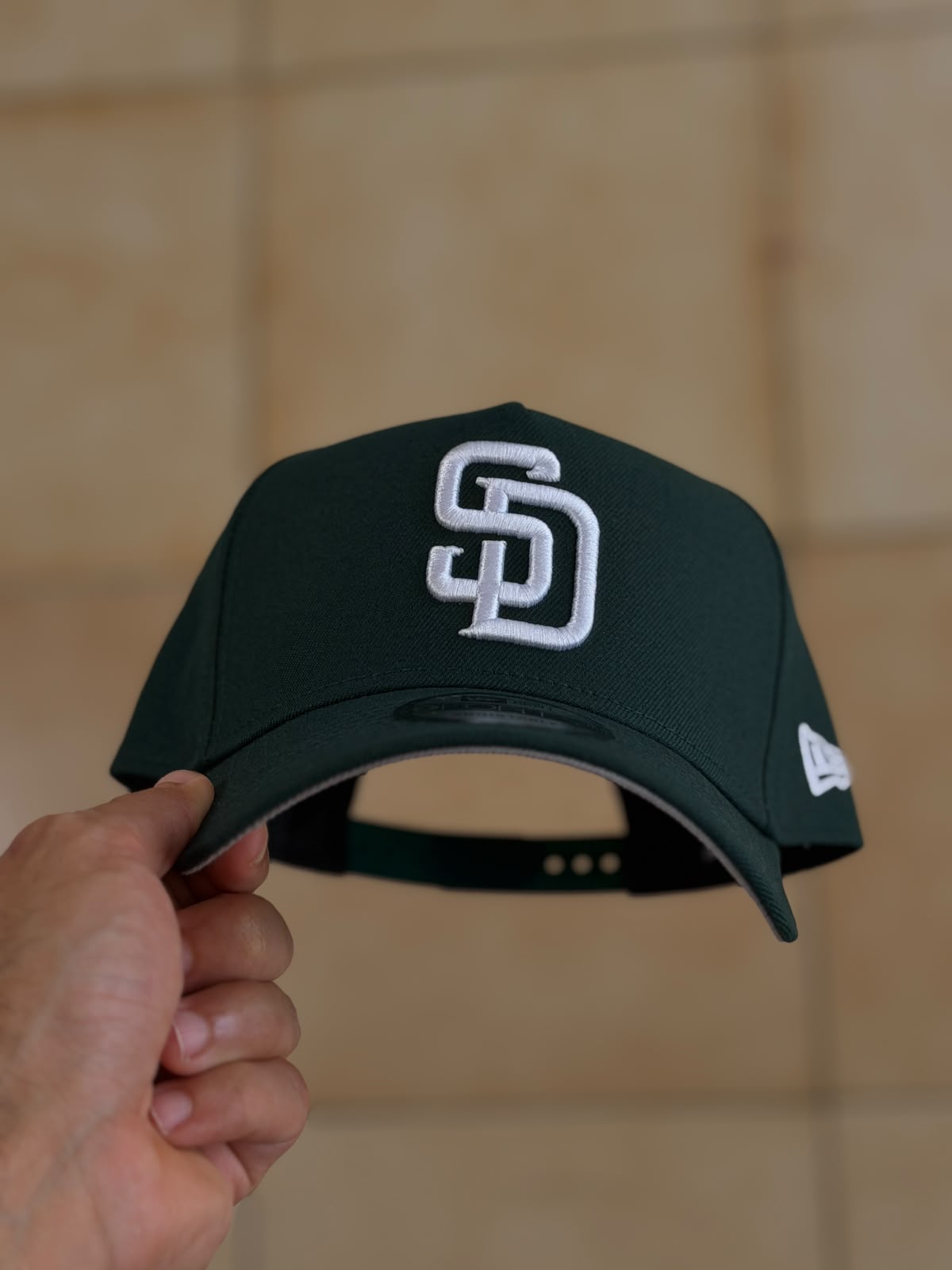 9FORTY A-Frame - SD Padres Basic Green_2