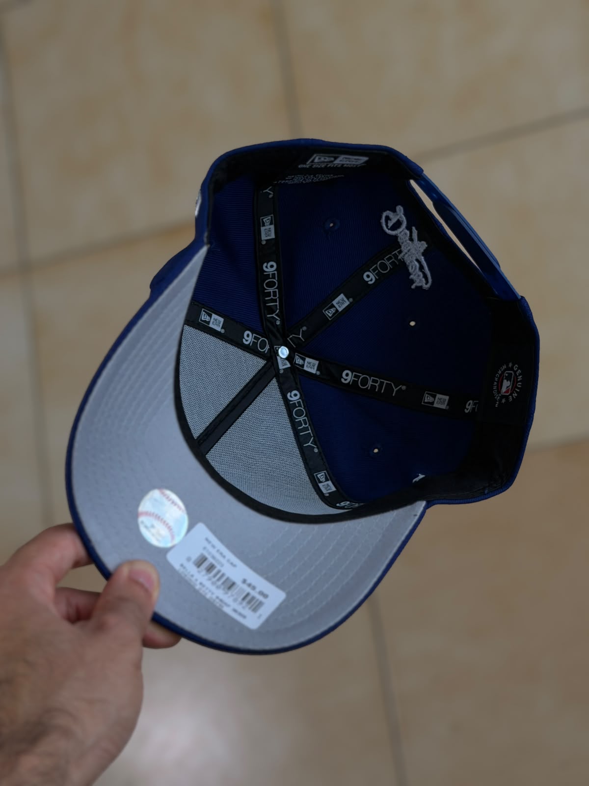 9FORTY A-Frame - LA Dodgers Bella Doña Blue_6