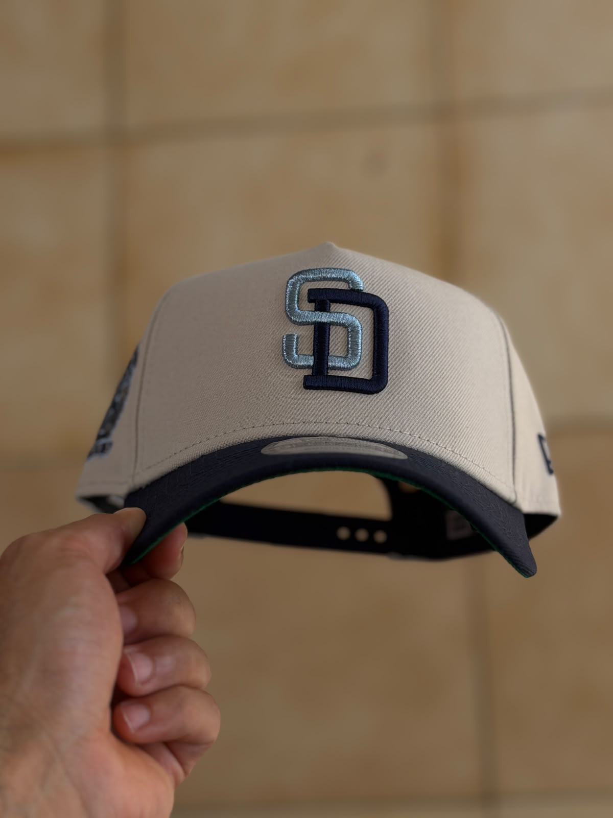 9FORTY A-Frame - SD Padres 25Th Baseball Club 1969-1993 2 Tone Navy _2