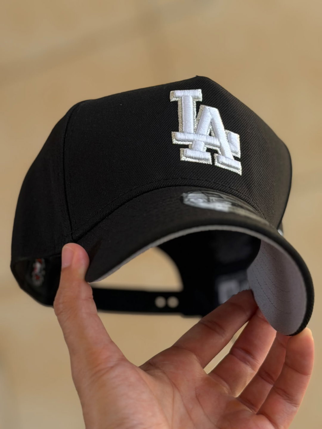 9FORTY A-Frame - LA Dodgers Metallic Logo Black