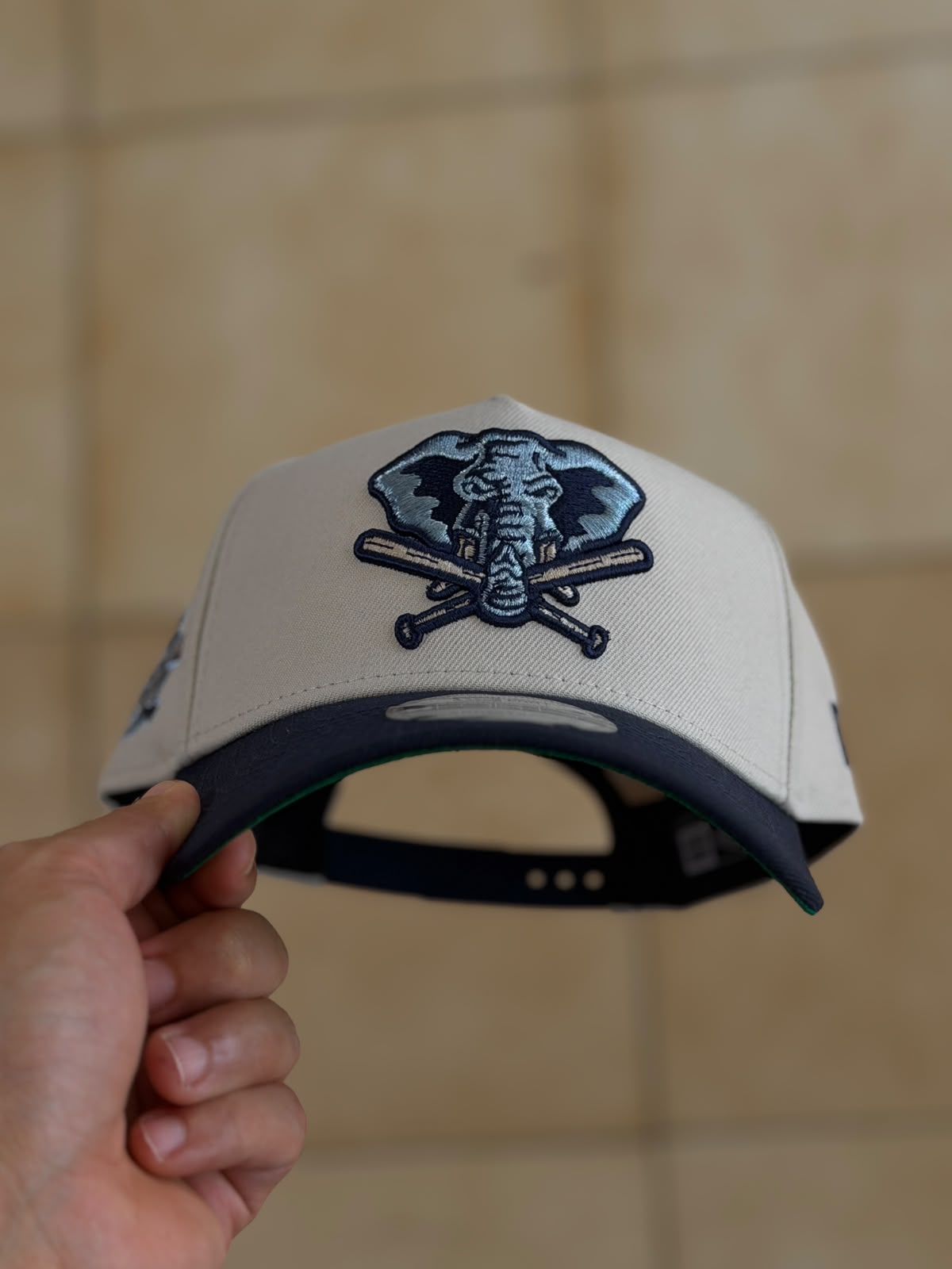 9FORTY A-Frame - Oakland Athletics 30Th Anniversary 1968-1997 Tone Navy _2