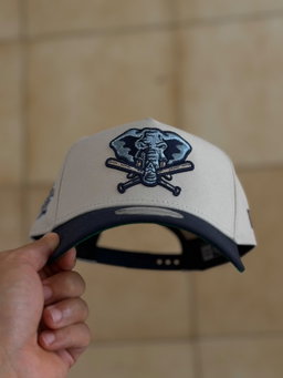 9FORTY A-Frame - Oakland Athletics 30Th Anniversary 1968-1997 Tone Navy 