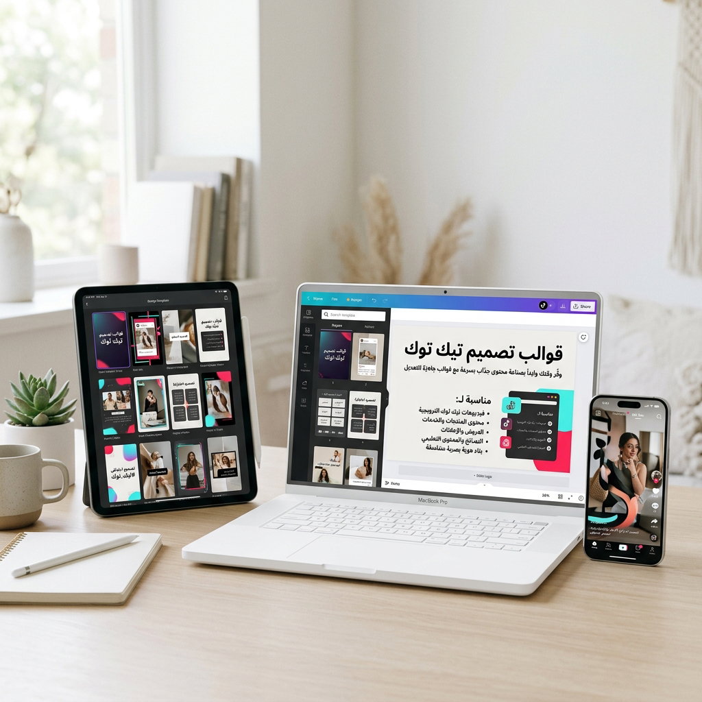 قوالب تصميم تيك توك
