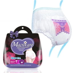 Standing Leak Guards Sanitary Pants 3 pieces