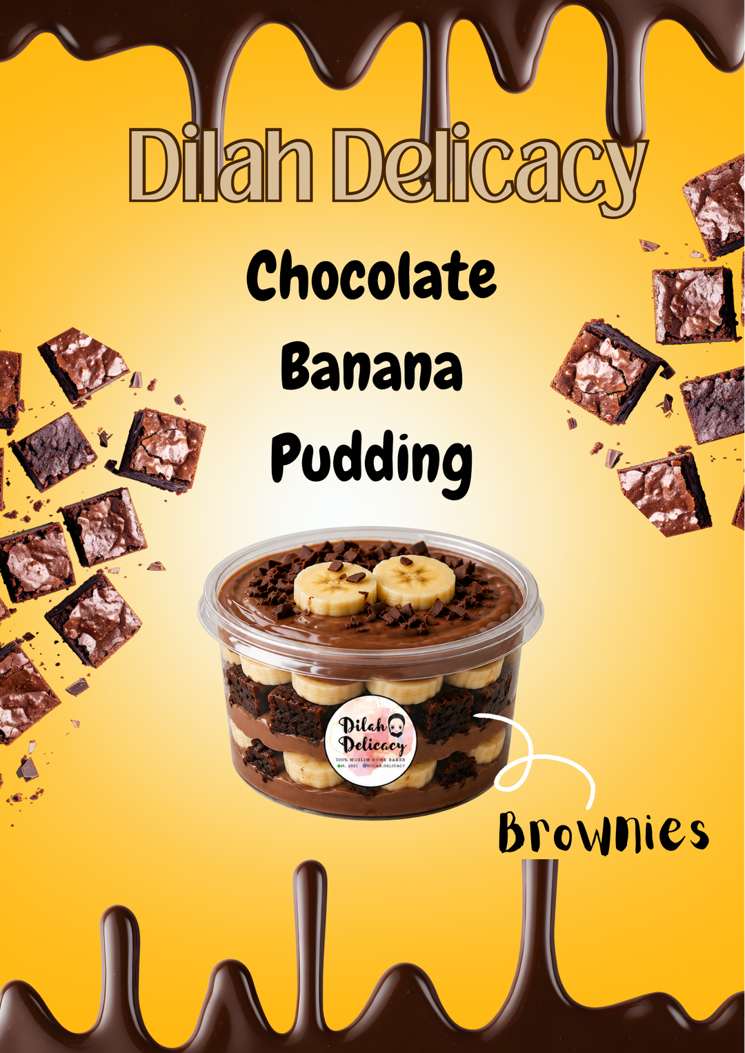 Chocolate Banana Pudding 
