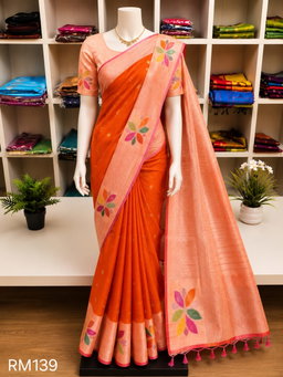 Fancy soft silk sarees 