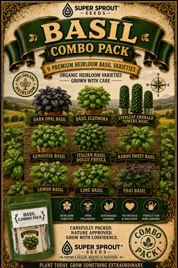 Basil collection pack x 9 packs 