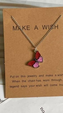 Butterfly necklace