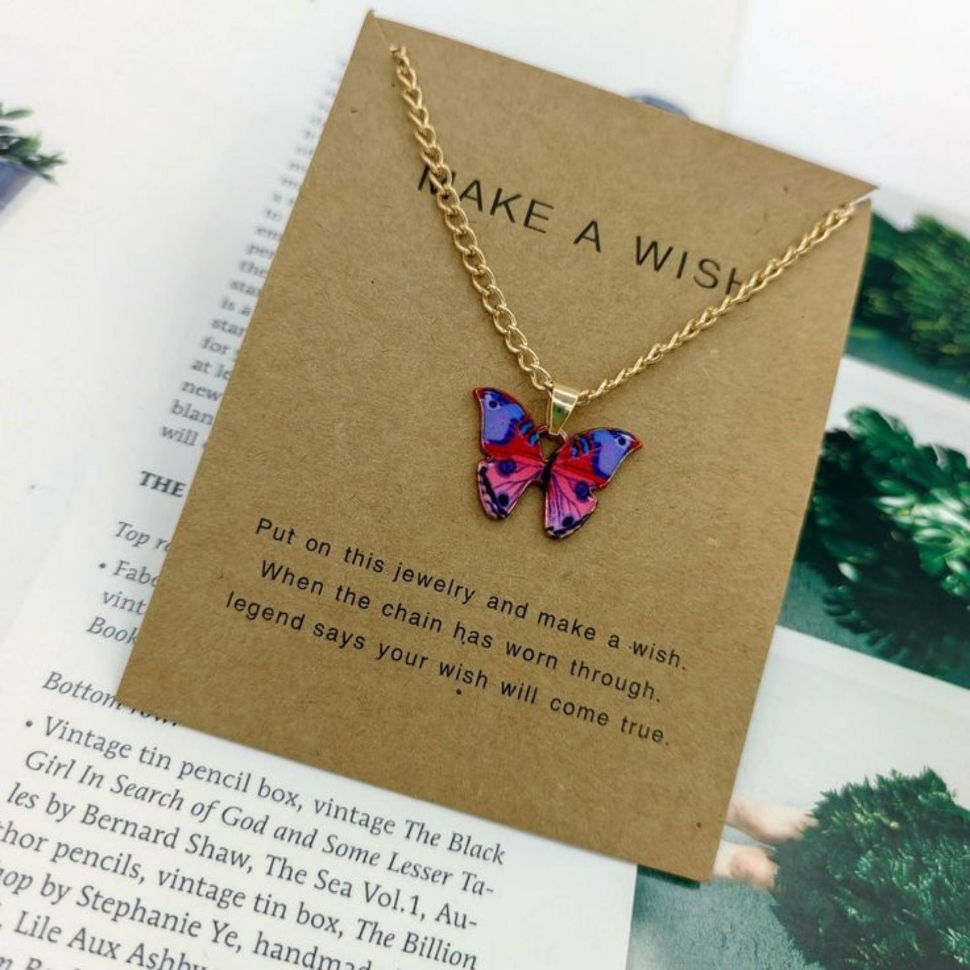 Butterfly necklace_0