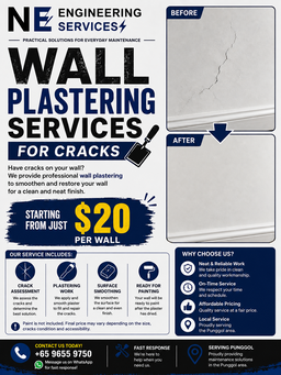 Wall Plastering & Patching for cracks