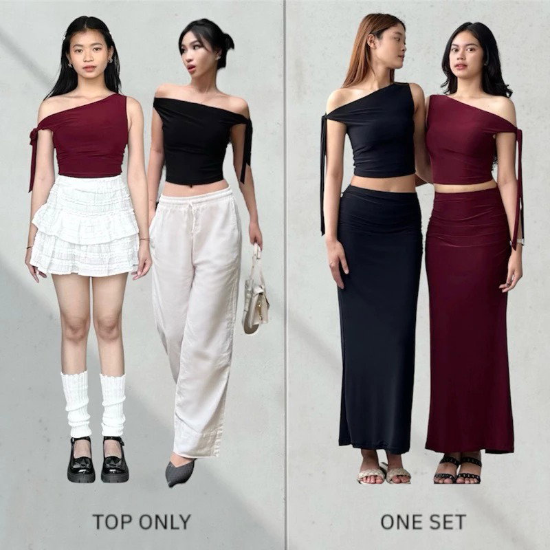 Gwyneth Tie Ribbon Tee