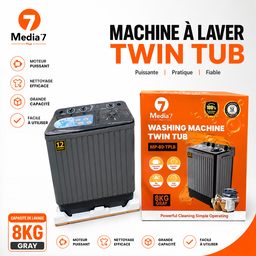 MP-80-TPLB Machine à laver 8KG GRAY