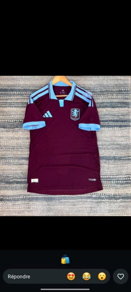 Maillot d’Aston Villa