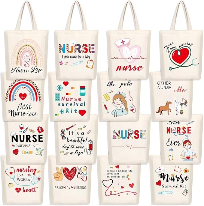 Bolsas con monedero y diseños médicos