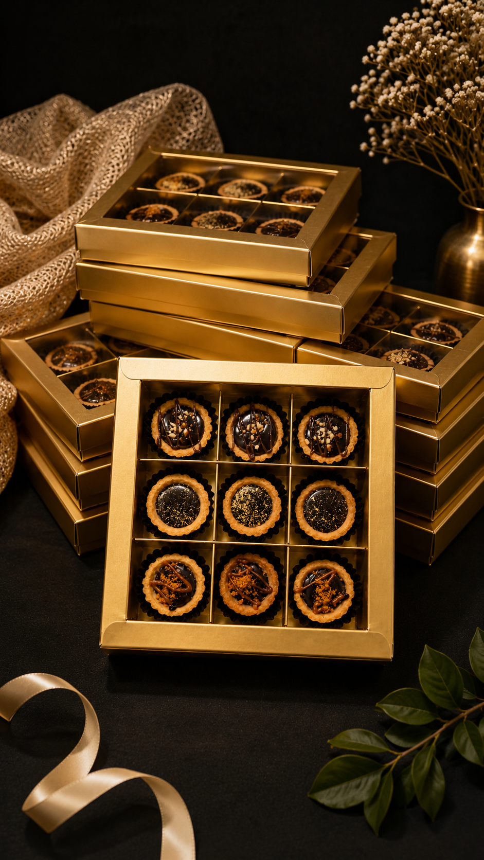 NZ Signature Chocolate Tarts Collection (Box of 9)