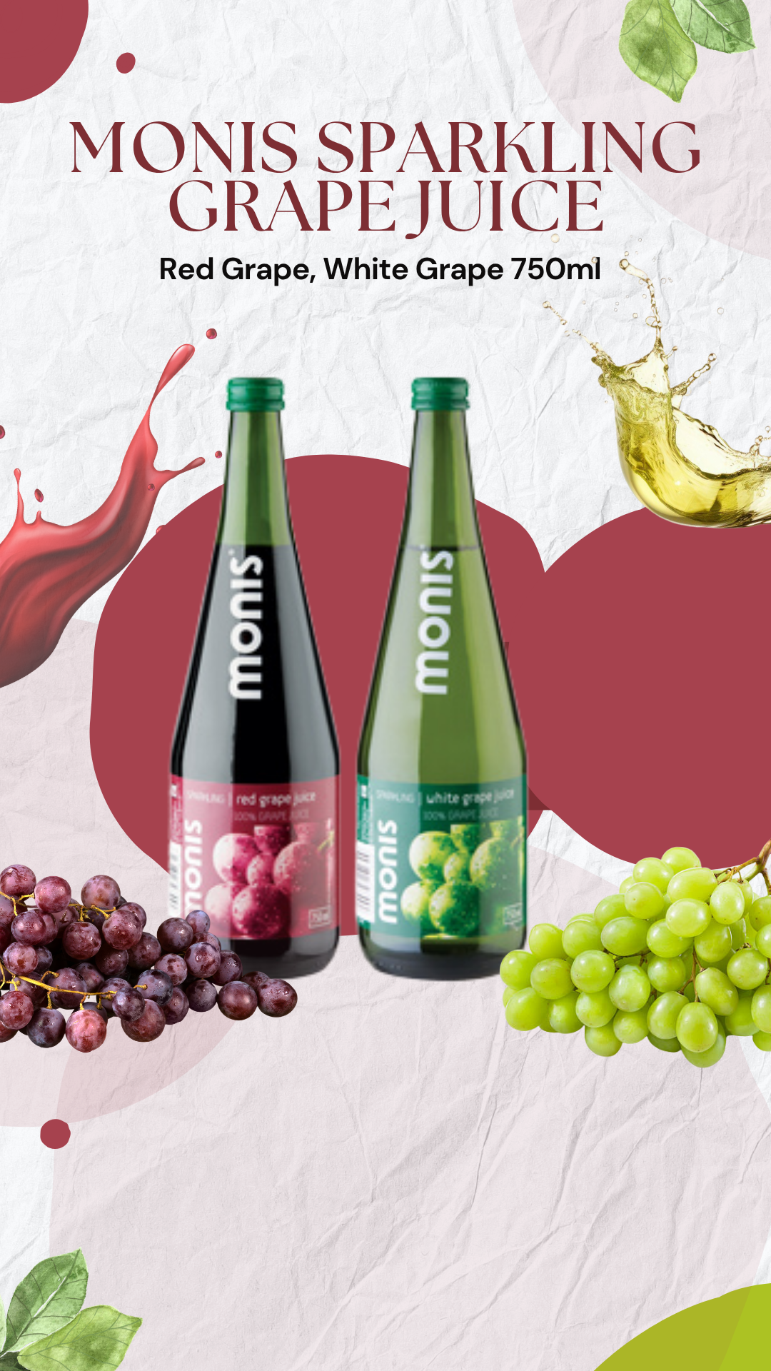 Monis Sparkling Juice 750ml_0