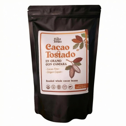 Cacao Tostado en Grano (con cáscara)