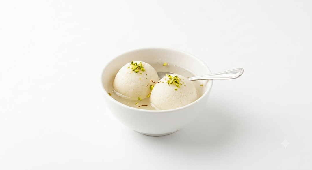 सफेद रसगुल्ला (White Rasgulla)