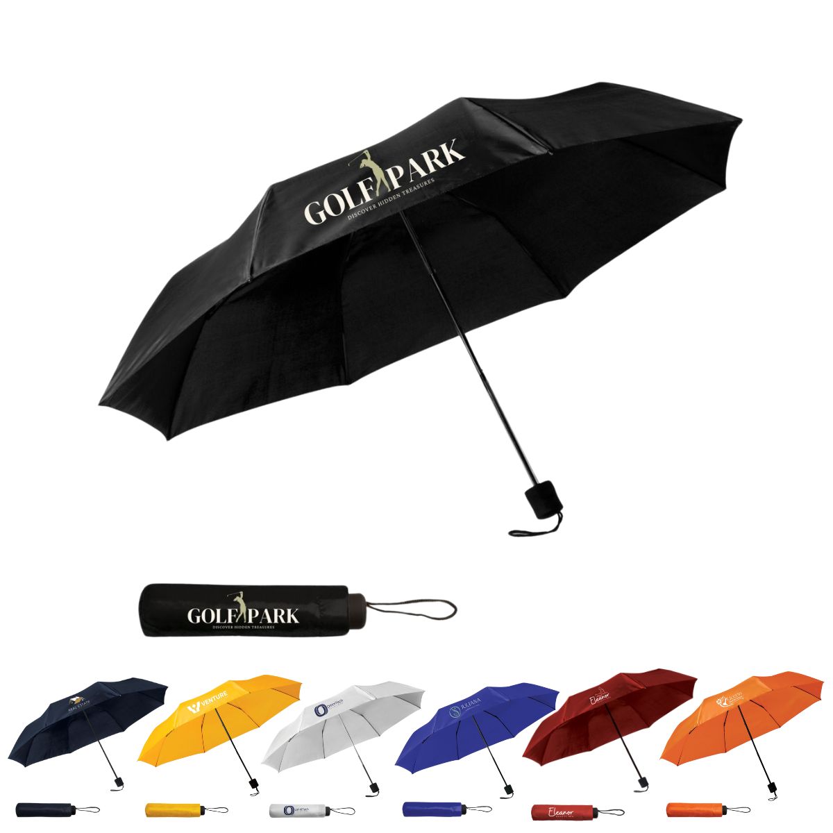 8 Panel Baton Umbrella_0