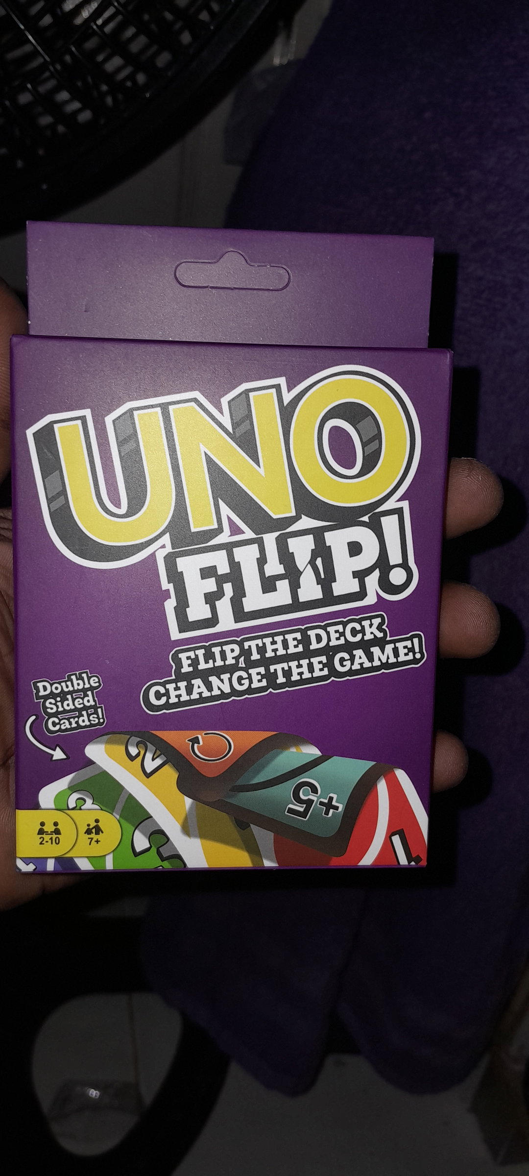 Carte UNO flip