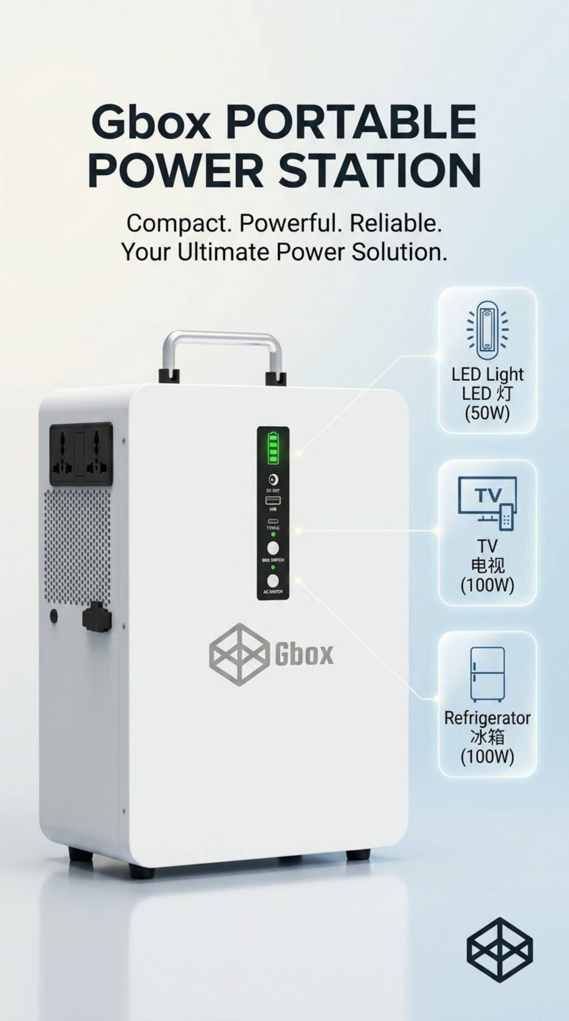 Gbox Solar Generator 1kwh_0