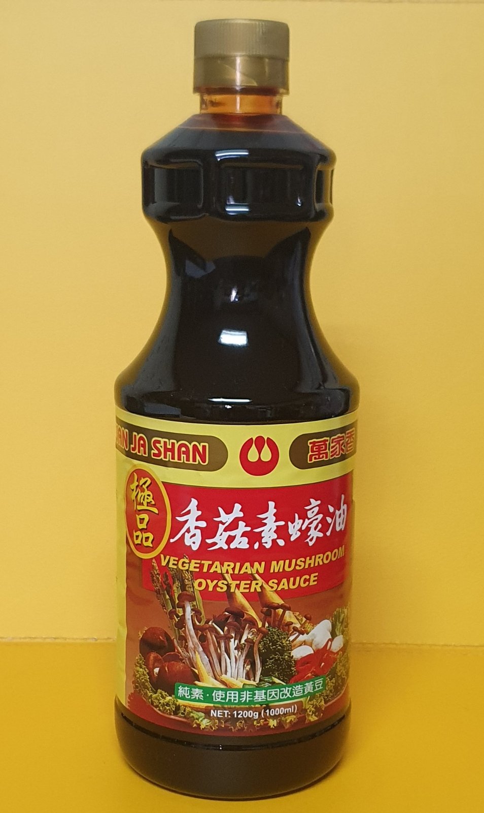 Oyster Mushroom Sauce 1000ml (Wan Ja Shan) Taiwan