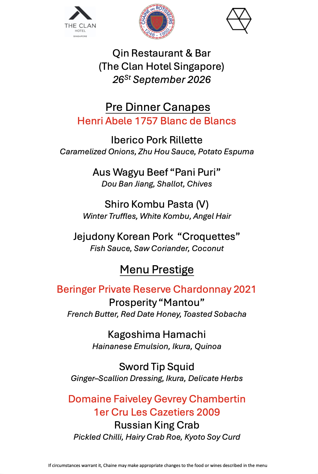 Dîner Amical Au Qin_1