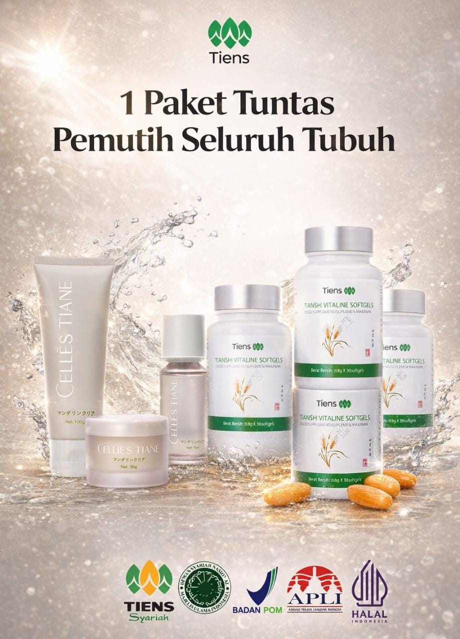 PAKET || Vitaline Softgels & Celles Tiane 