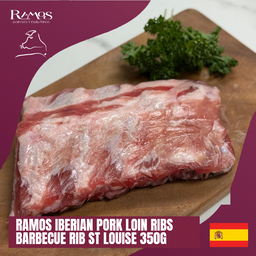 RAMOS Iberian Pork Loin Ribs Barbecue Rib St Louise Frozen