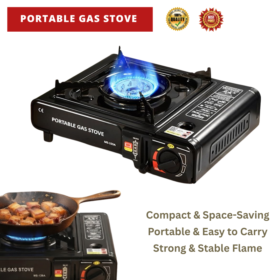 PORTABLE GAS STOVE (DAPUR GAS MUDAH ALIH)