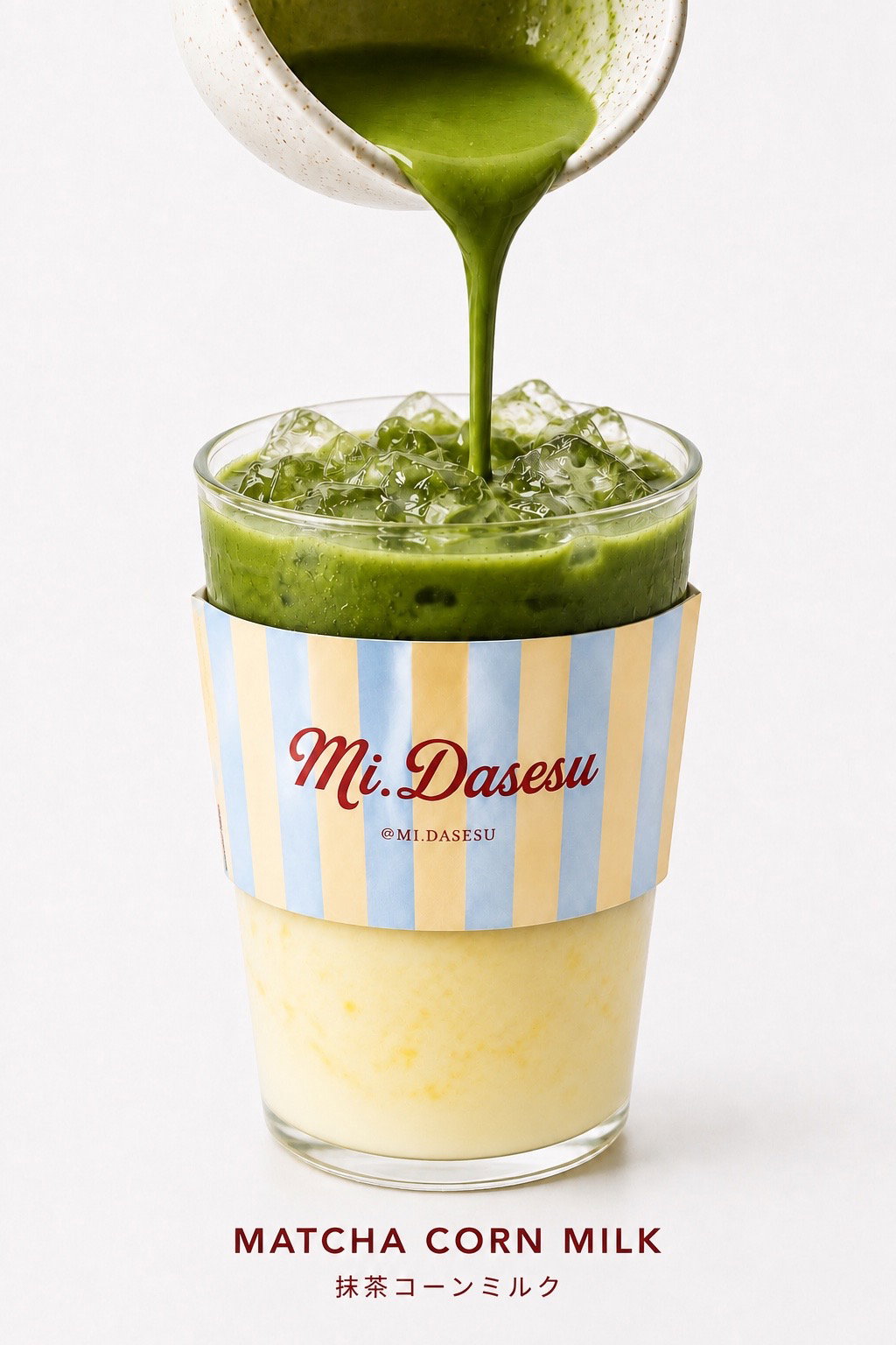 Matcha Corn Milk